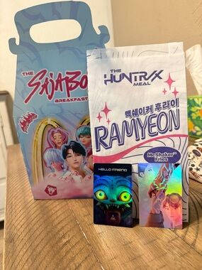 The Saja boys Breakfast & Ramyeon Collectible Set